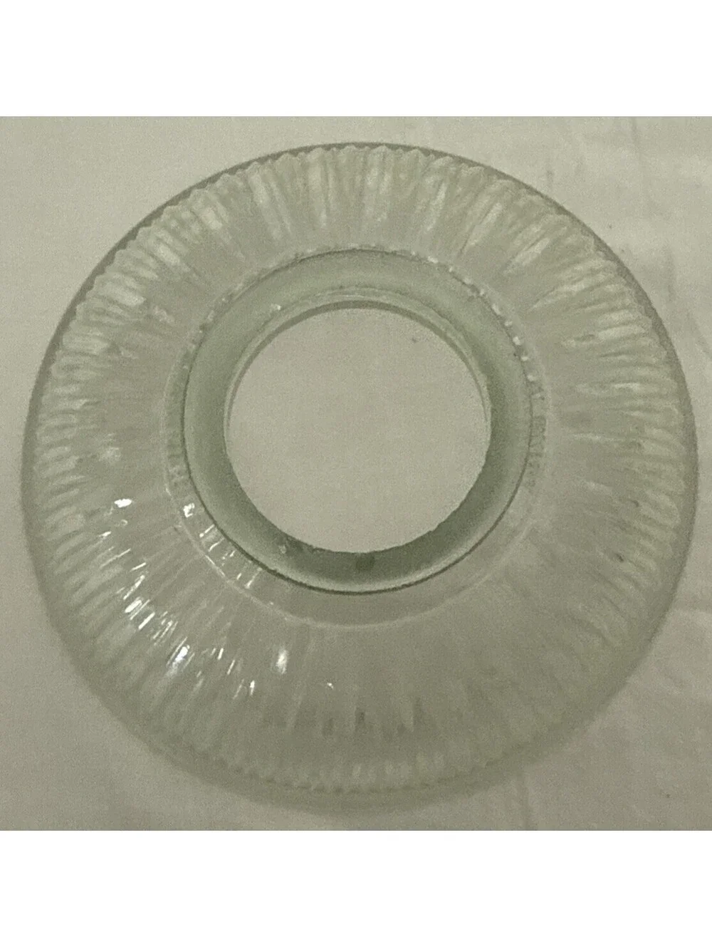 Vintage Holophane Glass Dome Light Shades 3.75